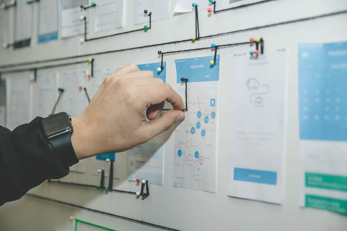 The Author mobile application interface design