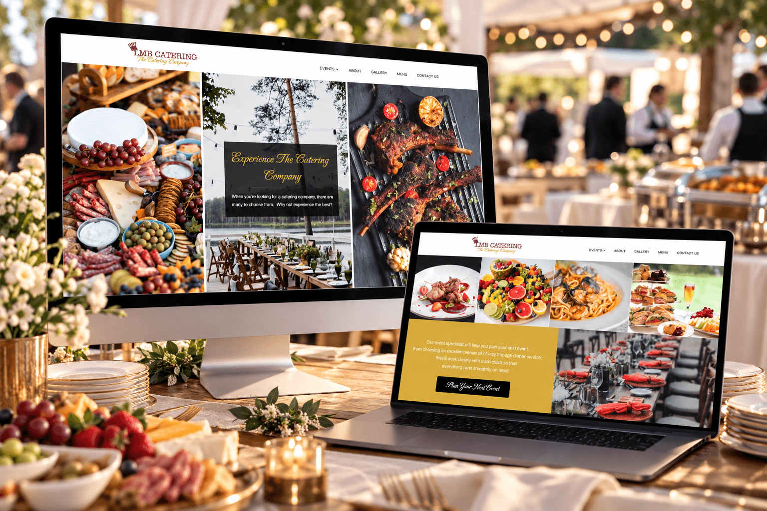 LMB Catering Website