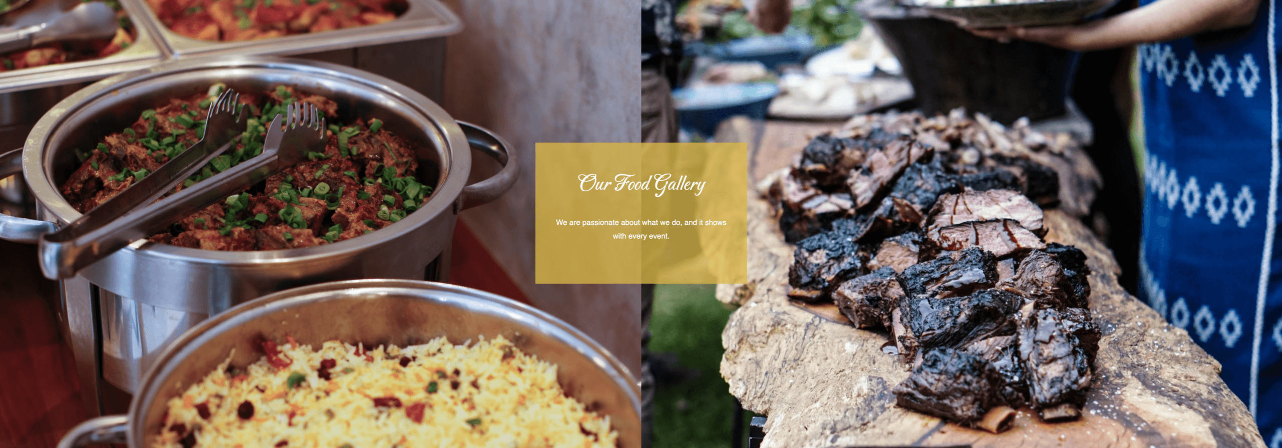 LMB Catering Food Gallery
